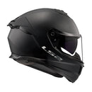 LS2 CAPACETE STREAM II FF808 MONOCOLOR MATTE BLACK 58/M
