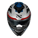 NORISK CAPACETE STRADA II EVOQUE BLK/WHT/RED 58/M