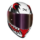 NORISK CAPACETE FLOW DAYTONA MATTE BLUE/ORANGE 58/M