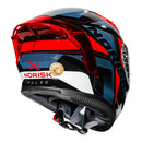 NORISK CAPACETE FLOW PULSE BLUE/RED 58/M
