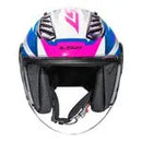 LS2 CAPACETE AIRFLOW II OF616 S DRAZE WHT BLU/PINK 56/P