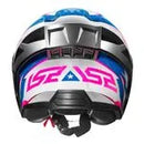 LS2 CAPACETE AIRFLOW II OF616 S DRAZE WHT BLU/PINK 56/P