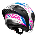 LS2 CAPACETE AIRFLOW II OF616 S DRAZE WHT BLU/PINK 56/P