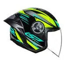 LS2 CAPACETE AIRFLOW II OF616 S DRAZE BLK/YELLOW 58/M
