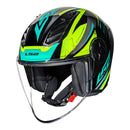 LS2 CAPACETE AIRFLOW II OF616 S DRAZE BLK/YELLOW 58/M