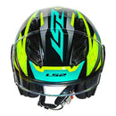 LS2 CAPACETE AIRFLOW II OF616 S DRAZE BLK/YELLOW 58/M