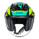 LS2 CAPACETE AIRFLOW II OF616 S DRAZE BLK/YELLOW 58/M