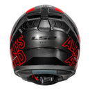 LS2 CAPACETE FF810 VIGO SHIFT JEANS TITANIUM/RED 58/M