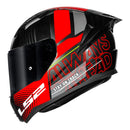 LS2 CAPACETE FF810 VIGO SHIFT JEANS TITANIUM/RED 58/M