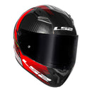 LS2 CAPACETE FF810 VIGO SHIFT JEANS TITANIUM/RED 58/M