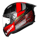 LS2 CAPACETE FF810 VIGO SHIFT JEANS TITANIUM/RED 58/M