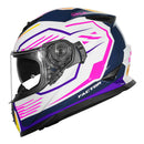 NORISK CAPACETE FF302 SOUL II FACTOR WHITE/PINK 58/M