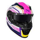 NORISK CAPACETE FF302 SOUL II FACTOR WHITE/PINK 58/M