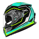 NORISK CAPACETE FF302 SOUL II FACTOR BLACK/YELLOW 60/G