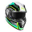 NORISK CAPACETE FF302 SOUL II FACTOR BLACK/YELLOW 60/G
