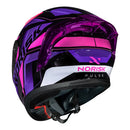 NORISK CAPACETE FLOW PULSE PURPLE/PINK 58/M