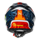 NORISK CAPACETE FF302 SOUL II CONTROL BLUE/ORANGE 58/M