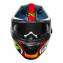 NORISK CAPACETE FF302 SOUL II CONTROL BLUE/ORANGE 58/M