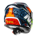 NORISK CAPACETE FF302 SOUL II CONTROL BLUE/ORANGE 58/M