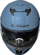 LS2 CAPACETE STREAM II FF808 MONOCOLOR MISTY BLUE 58/M