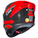 LS2 CAPACETE FF810 VIGO VISION GREY/RED 58/G