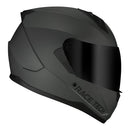 RACE TECH CAPACETE SECTOR MONOCOLOR MATTE TITANIUM 56/P