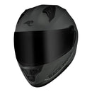 RACE TECH CAPACETE SECTOR MONOCOLOR MATTE TITANIUM 56/P