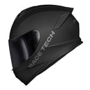 RACE TECH CAPACETE HIT MONOCOLOR MATTE BLACK 56/P