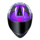 RACE TECH CAPACETE SECTOR ELECTRO PURPLE/PINK 56/P