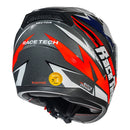 RACE TECH CAPACETE SECTOR ELECTRO TIT/ORANGE 60/G