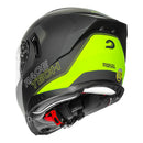 RACE TECH CAPACETE SIGNAL ACTIVE MATTE TIT/GREY HV YLW 58/M