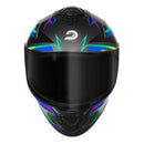 RACE TECH CAPACETE HIT SPARK MATTE BLU/PURPLE 56/P