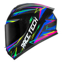 RACE TECH CAPACETE HIT SPARK MATTE BLU/PURPLE 56/P