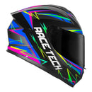 RACE TECH CAPACETE HIT SPARK MATTE BLU/PURPLE 56/P