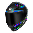 RACE TECH CAPACETE HIT SPARK MATTE BLU/PURPLE 56/P