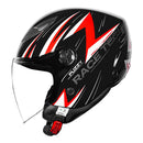 RACE TECH CAPACETE PLAY FUZZY BLACK/RED 58/M
