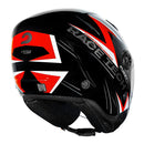 RACE TECH CAPACETE PLAY FUZZY BLACK/RED 58/M