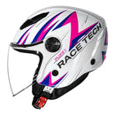 RACE TECH CAPACETE PLAY FUZZY WHT/PINK 56/P
