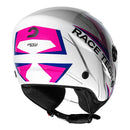 RACE TECH CAPACETE PLAY FUZZY WHT/PINK 56/P