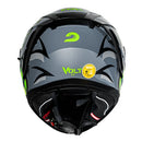 RACE TECH CAPACETE VOLT FERA MATTE GREY 58/M