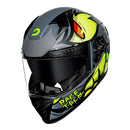 RACE TECH CAPACETE VOLT FERA MATTE GREY 58/M
