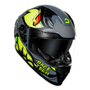 RACE TECH CAPACETE VOLT FERA MATTE GREY 58/M