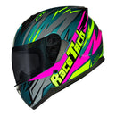 RACE TECH CAPACETE SECTOR ELECTRO GREEN/PINK 58/M