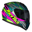 RACE TECH CAPACETE SECTOR ELECTRO GREEN/PINK 58/M