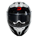 RACE TECH CAPACETE SIGNAL GEAR BLACK/WHITE 62/GG