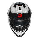 RACE TECH CAPACETE SIGNAL GEAR BLACK/WHITE 62/GG