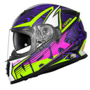 NORISK CAPACETE FF302 SOUL II CONTROL MATTE BLACK/PINK 58/M