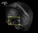NORISK CAPACETE STRADA II MONOCOLOR MATTE BLACK 58/M